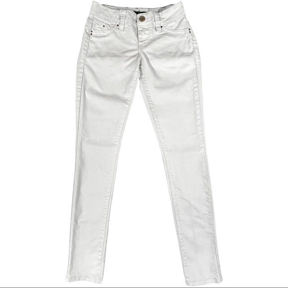 YMI size 3 wannabettabutt? all white skinny jeans, vintage, great condition - Picture 6 of 16